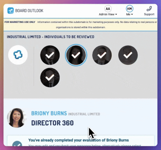 Deliver constructive, confidential feedback